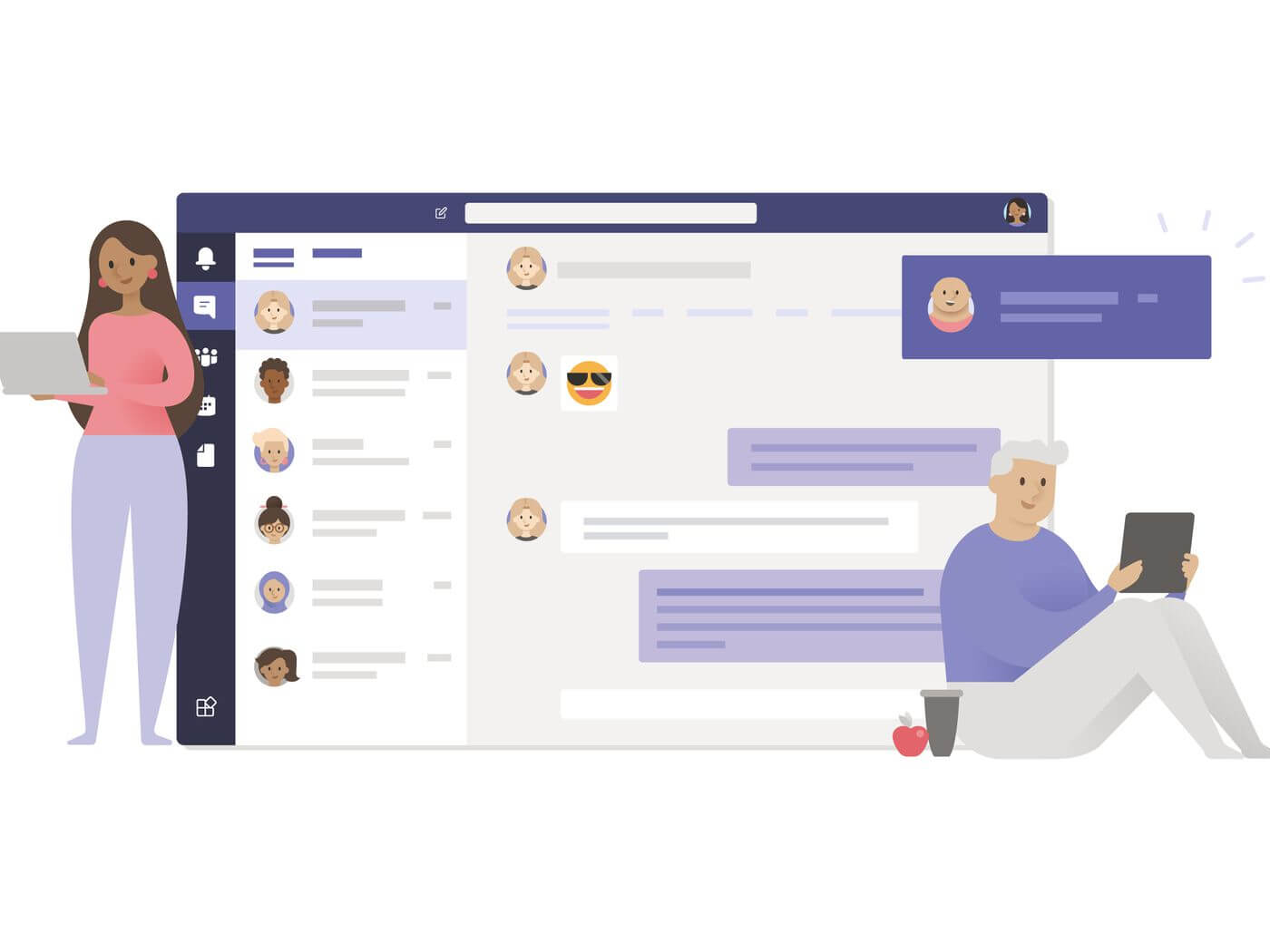 how does microsoft teams work for interviews
